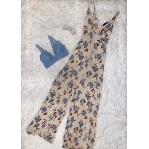 Floral Jumpsuit
